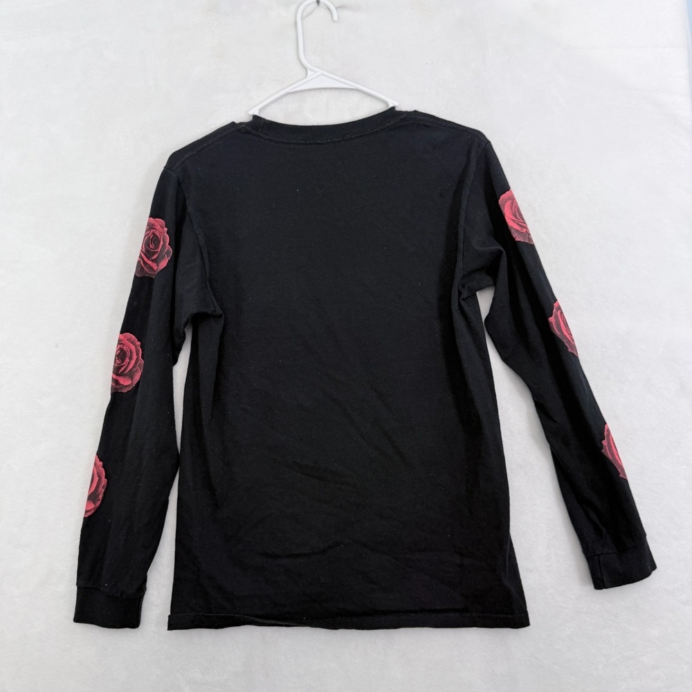 Selena Quintanilla T Shirt Mens S Black Long Sleeve Roses - Picture 8 of 8